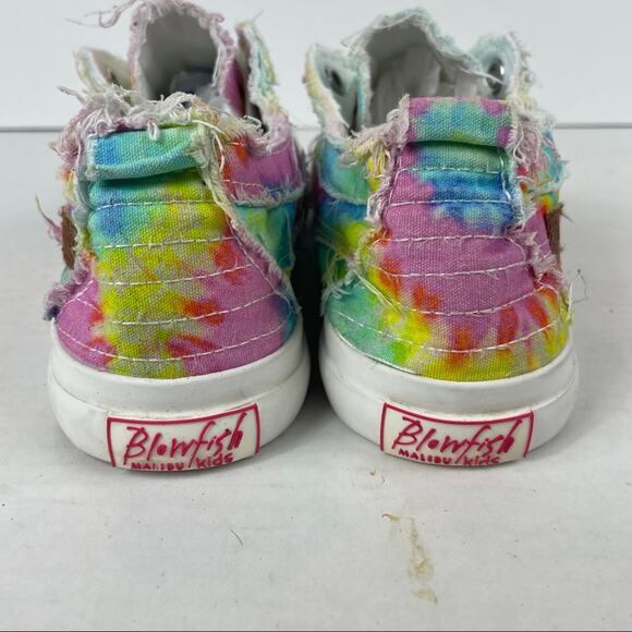 Blowfish Malibu Rainbow Colored Womens Sneaker Shoes Size 6.5. Youth Size 5 - Picture 6 of 7